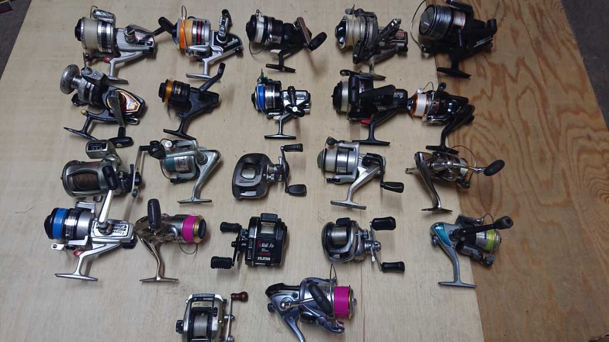 ジャンクスピニングリール 22点セットダイワシマノ他品 ccorca.org