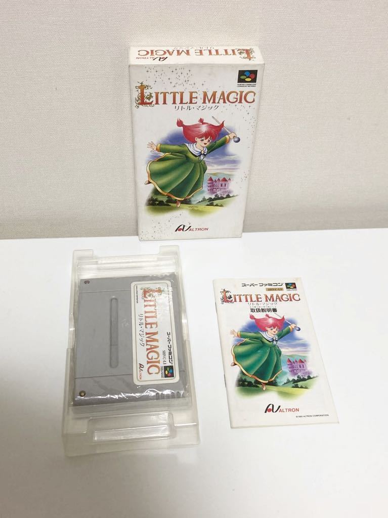 レア SFC リトルマジック 箱説付き アルトロン(アクション)|売買され