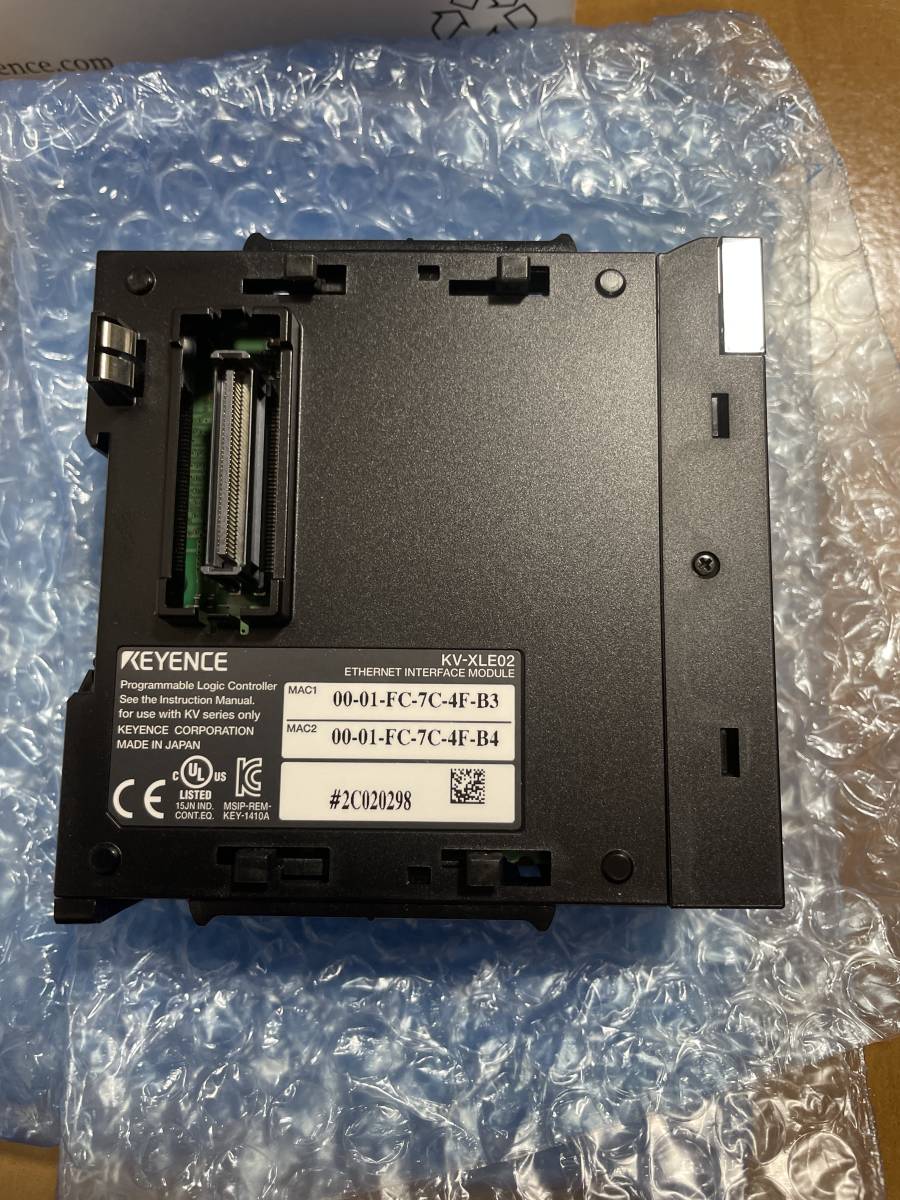 KEYENCE KV-XLE02 イーサネットユニット 品質検査済 www.alu.mg