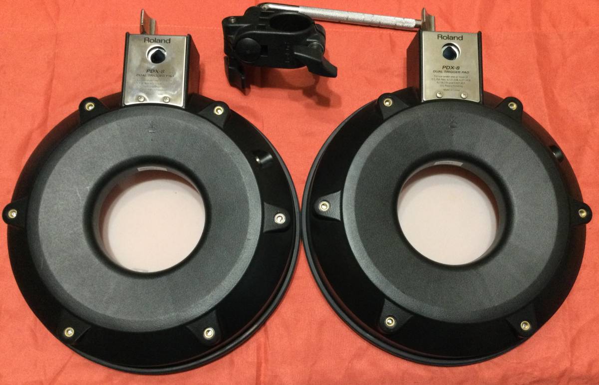 送料無料】 2個セット PDX-8 V-Pad Roland V-Drums ローランド 電子