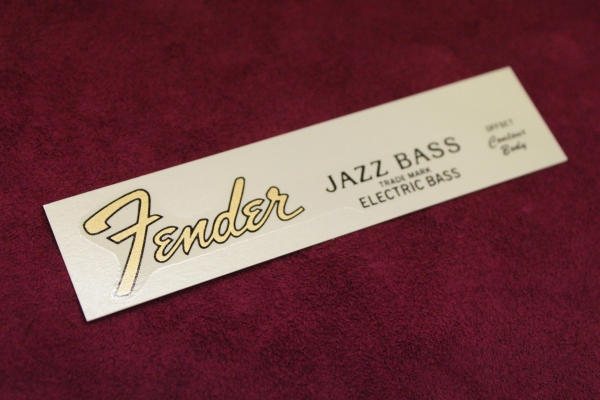 最適な材料 95％以上節約 Fender Japan JAZZ BASS トラロゴ デカール リペアパーツ ③ ittj.akademitelkom.ac.id ittj.akademitelkom.ac.id