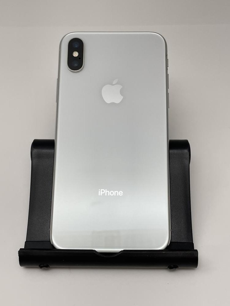 完全限定販売 iPhone X SIMフリー※ジャンク品/ケース付き GB 64 Silver スマートフォン本体