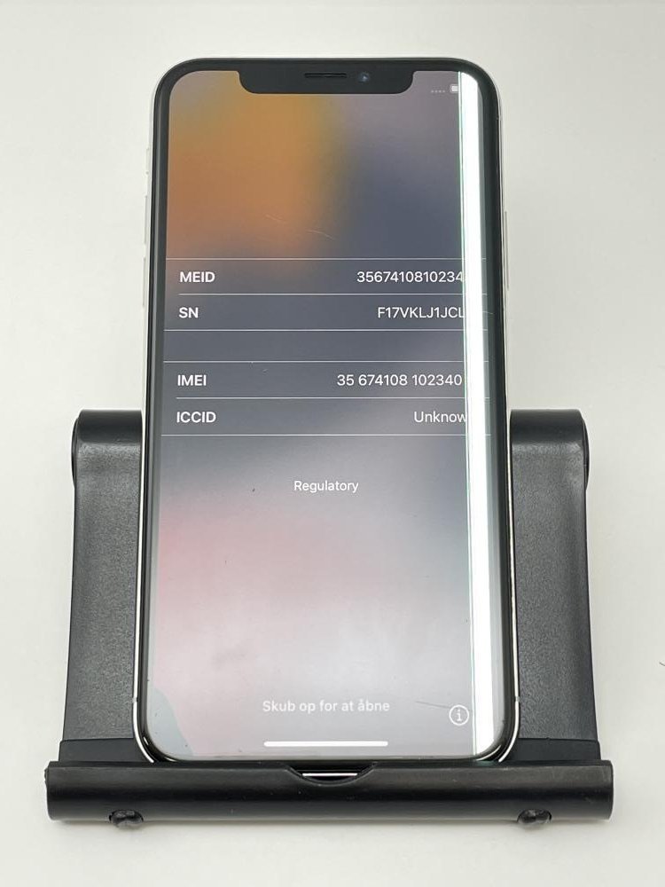 3009【動作確認済】 iPhone X 64GB softbank版SIMロック解除 SIMフリー