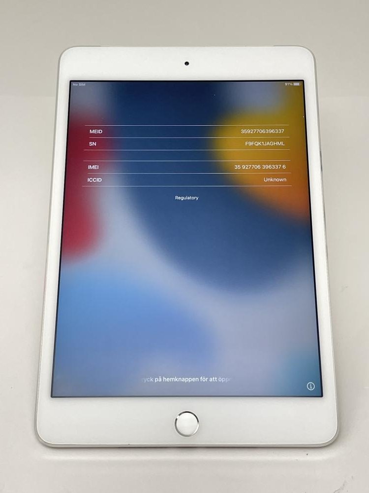 2013【ジャンク品】 iPad mini4 64GB docomo シルバー bprsubang.com