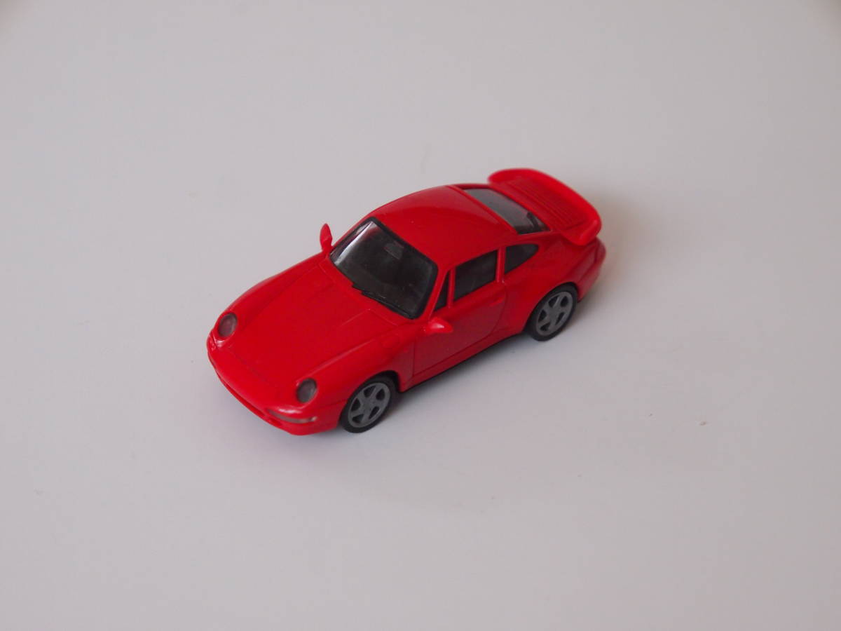 herpa ヘルパ 1/87 Porsche 911 Turbo (RED)_画像1