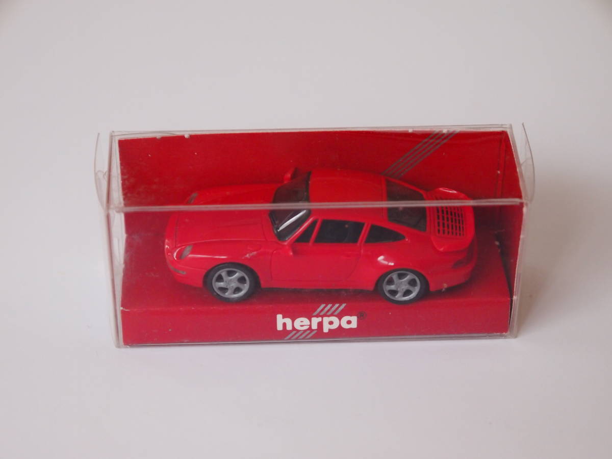 herpa ヘルパ 1/87 Porsche 911 Turbo (RED)_画像5