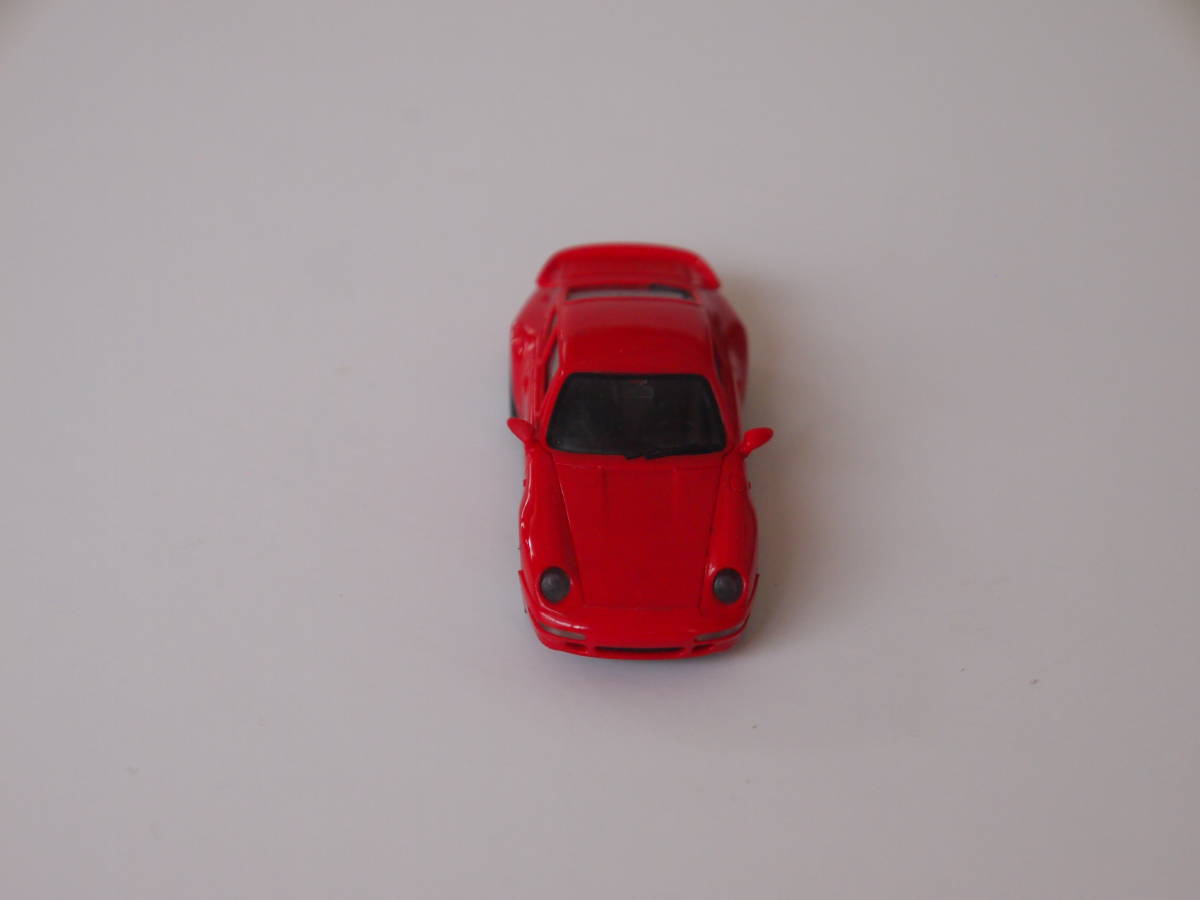 herpa ヘルパ 1/87 Porsche 911 Turbo (RED)_画像3