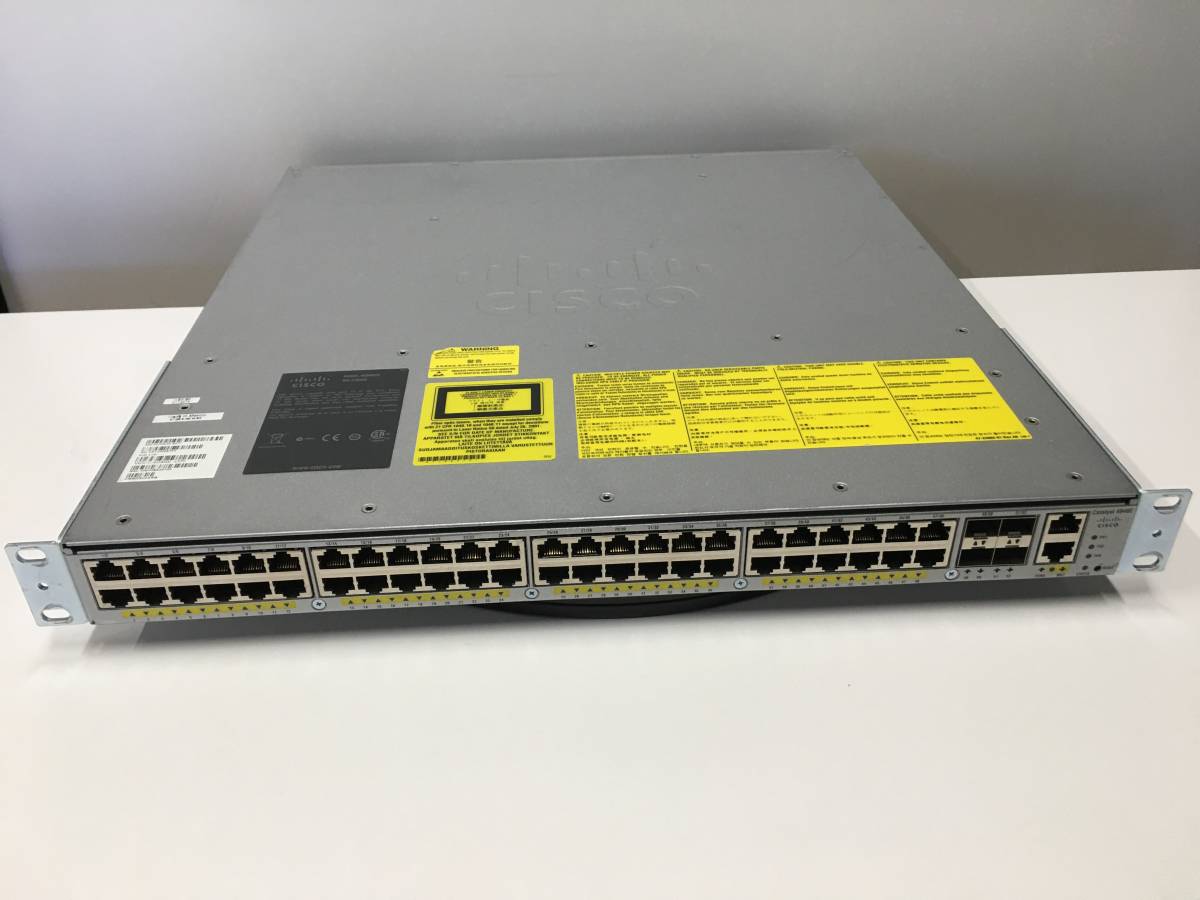 A19691)Cisco Catalyst 4948E(WS-C4948E V05) イーサネット スイッチ 現状品_画像1