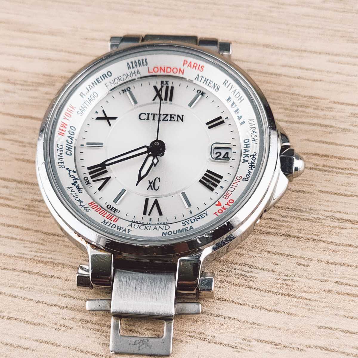 ヤフオク! シチズン クロスシー xC 電波ソーラー