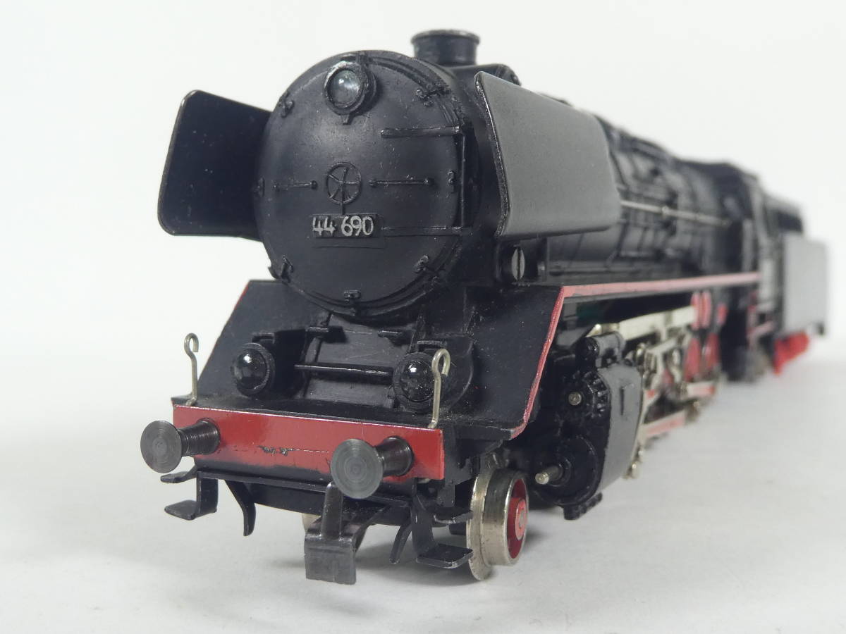 9-81＊【不動】HOゲージ メルクリン 3047 蒸気機関車 DB 44 690 ドイツ鉄道 外国車両 3線式 鉄道模型(oaac)_画像2