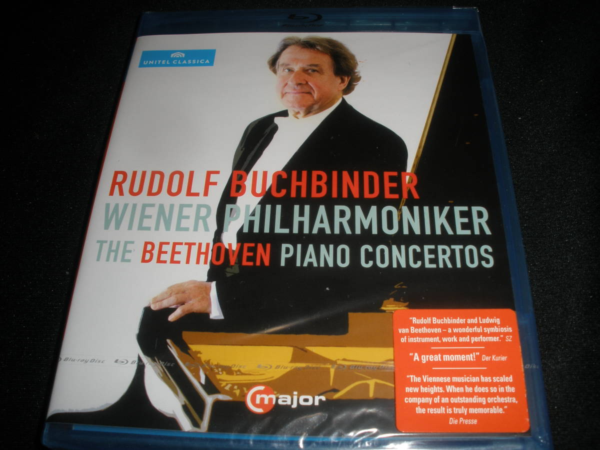  Blue-ray beige to-ven piano concerto complete set of works bf bin da- we n....Beethoven Piano Concertos Buchbinder Blu-ray