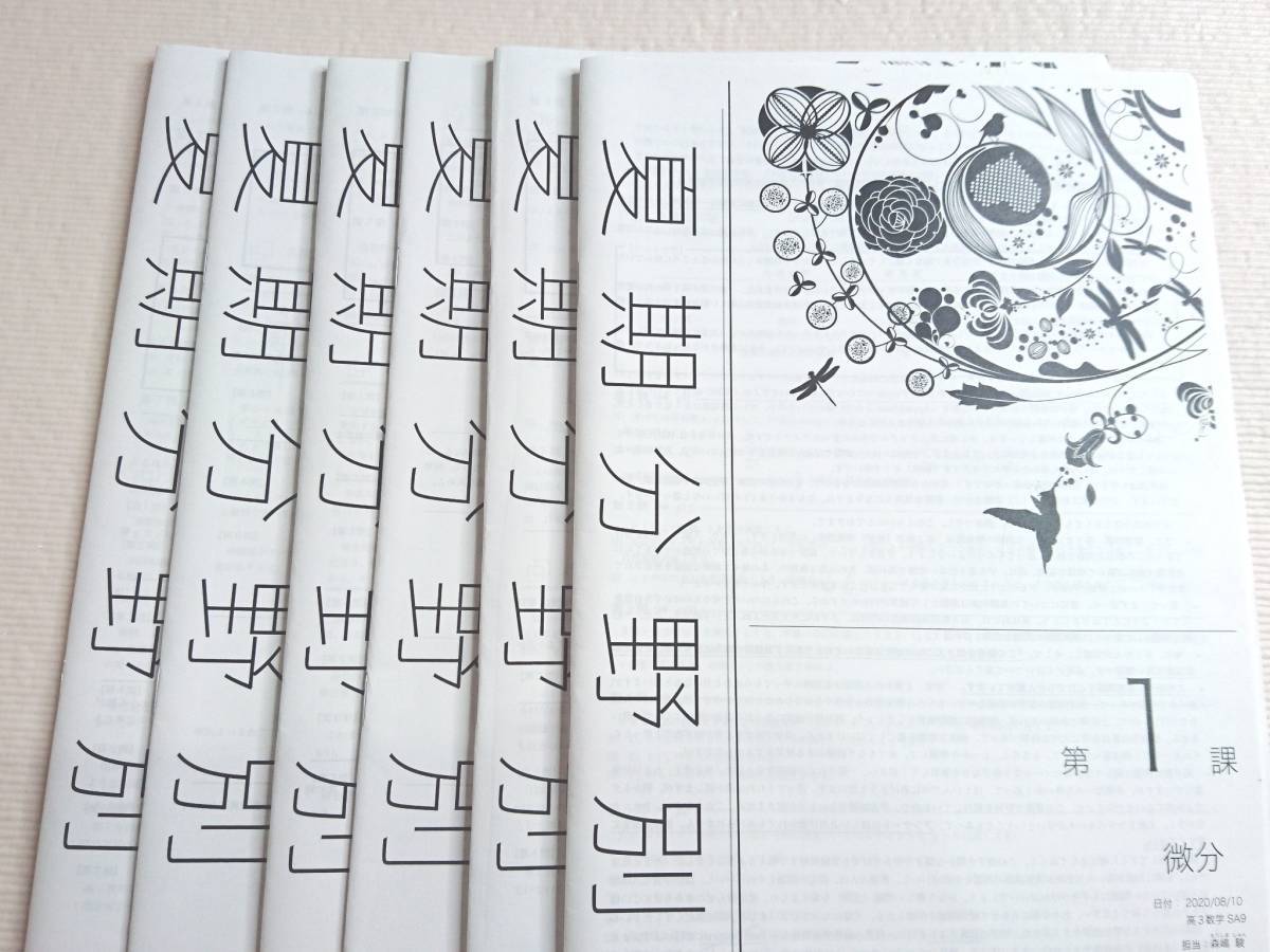 お気にいる】 鉄緑会 森嶋先生 20年度 最新版 高3理系数学・分野別