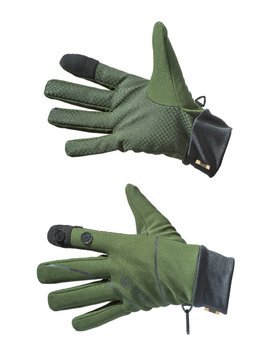 ベレッタ ソフトシェル シューティンググローブ Sサイズ/Beretta Softshell Gloves