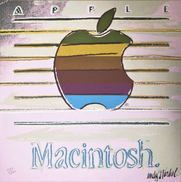 アンディー・ウォーホル／ANDY WARHOL (アフター) “ APPLE_MACKINTOSH ” リプロダクション・プリント R-357_画像1