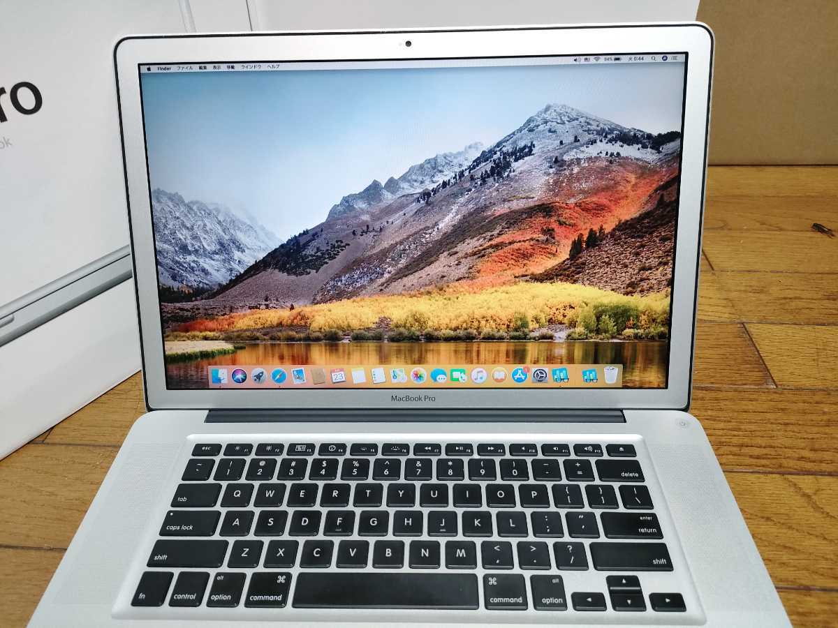 優良美品 Apple MacBook Pro (15-inch, Early 2011) Core i7 2.3Ghz