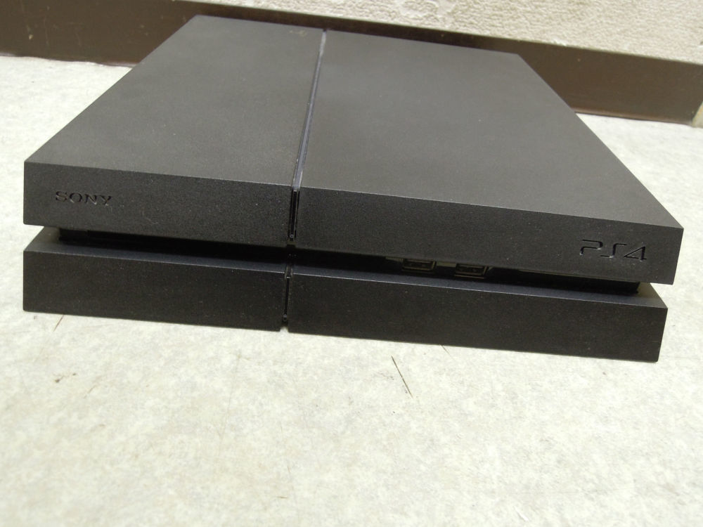 2488) SONY PS4 CUH-1200A 500GB ジェットブラック 本体 コントローラー2個付き PlayStation4 プレイステーション4 プレステ4_画像2