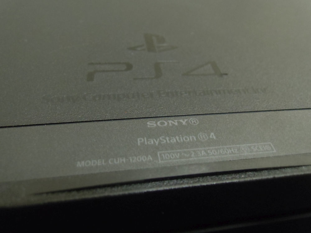2488) SONY PS4 CUH-1200A 500GB ジェットブラック 本体 コントローラー2個付き PlayStation4 プレイステーション4 プレステ4_画像6
