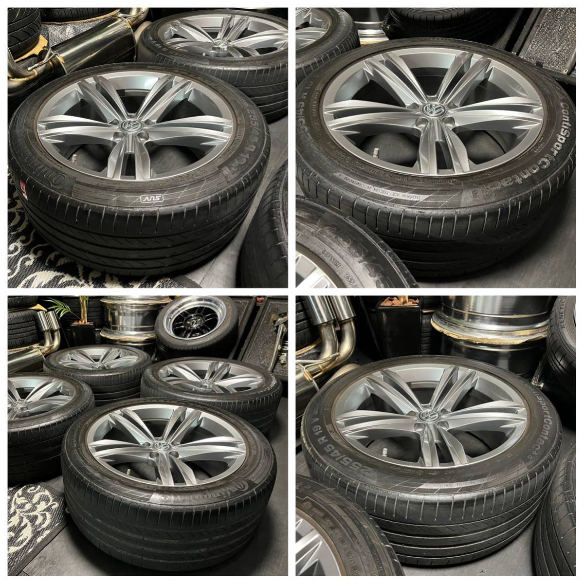 フォルクスワーゲン ティグアン R-LINE 純正タイヤホイール 19インチ