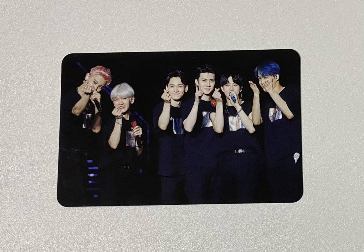 EXO PLANET #5 - EXplOration - in JAPAN DVD Blu-ray 特典 トレカ 全員 チャニョル ベッキョン チェン セフン スホ カイ Photocard_画像1