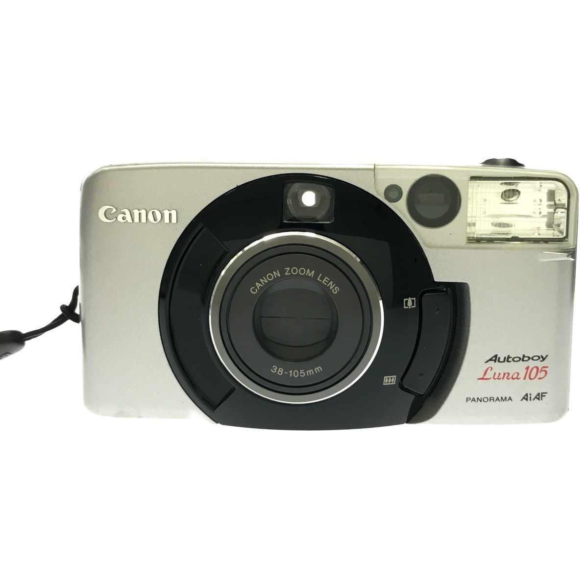 【完動美品 2台まとめ】Canon Autoboy Luna 105 38-105mm + PANORAMA AIAF 38-60mm F3.8-5.6 キヤノン コンパクトフィルムカメラ C2416_画像2