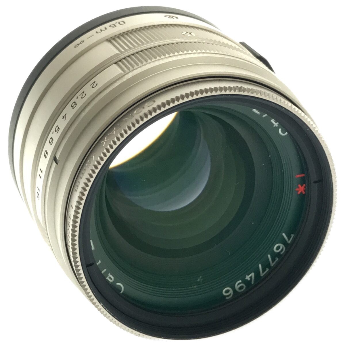 完動美品】CONTAX Carl Zeiss Planar 45mm F2 T* コンタックス カール