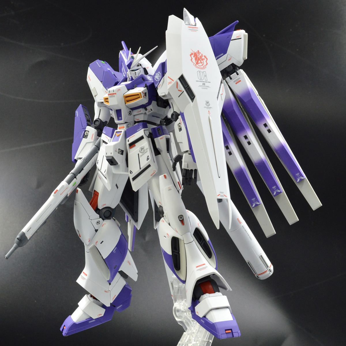 MG Hi-νガンダム H.W.S.+ハイメガランチャー 完成品 MG Hi-νガンダム H.W.S.+ハイメガランチャー 完成品