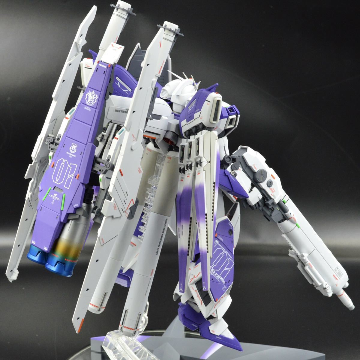MG Hi-νガンダム H.W.S.+ハイメガランチャー 完成品 MG Hi-νガンダム H.W.S.+ハイメガランチャー 完成品