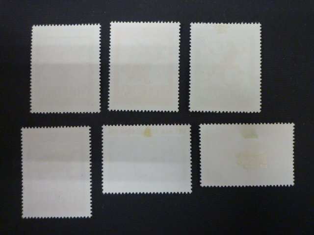 ▲ｒ-87475-45 外国切手 ベトナム切手 自然保護シリーズ (爬虫類)等 印有 バラ6枚_画像5