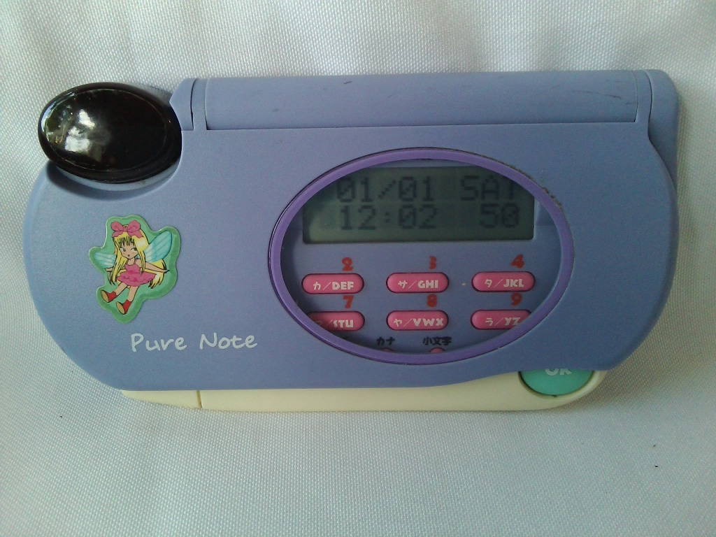 Girl’s　電子手帳　Pure Note　ピュアノート★動作品