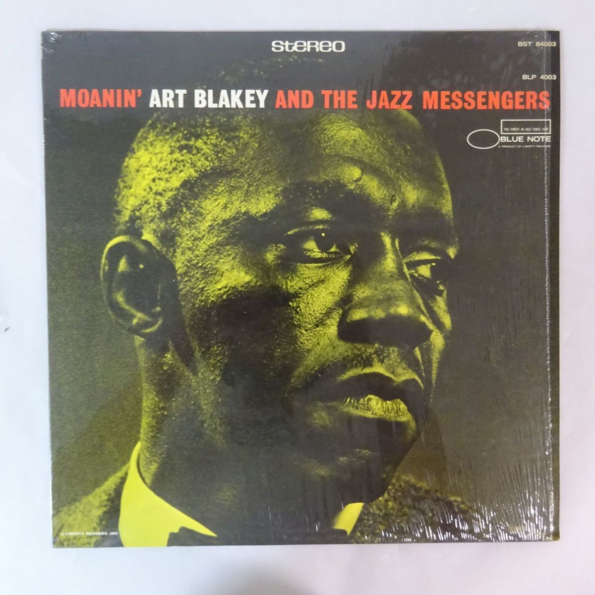 14002123;【US盤/BLUE NOTE/シュリンク】Art Blakey And The Jazz Messengers / Moanin'_画像1