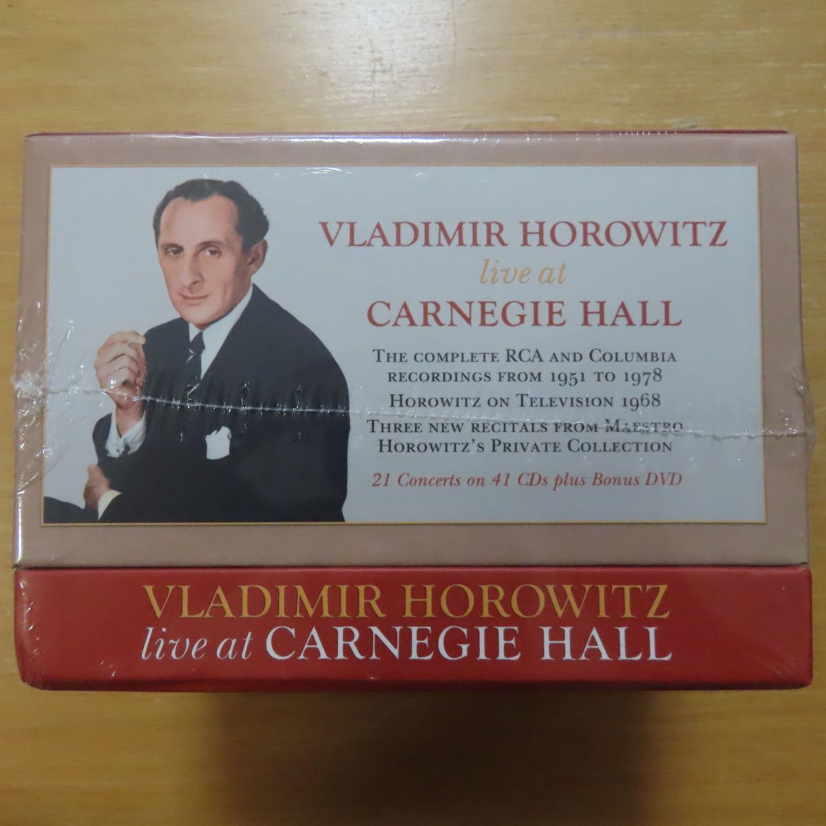 34064791;【未開封/41CD+DVD BOX】ホロヴィッツ / Vladimir Horowitz live at Carnegie Hall
