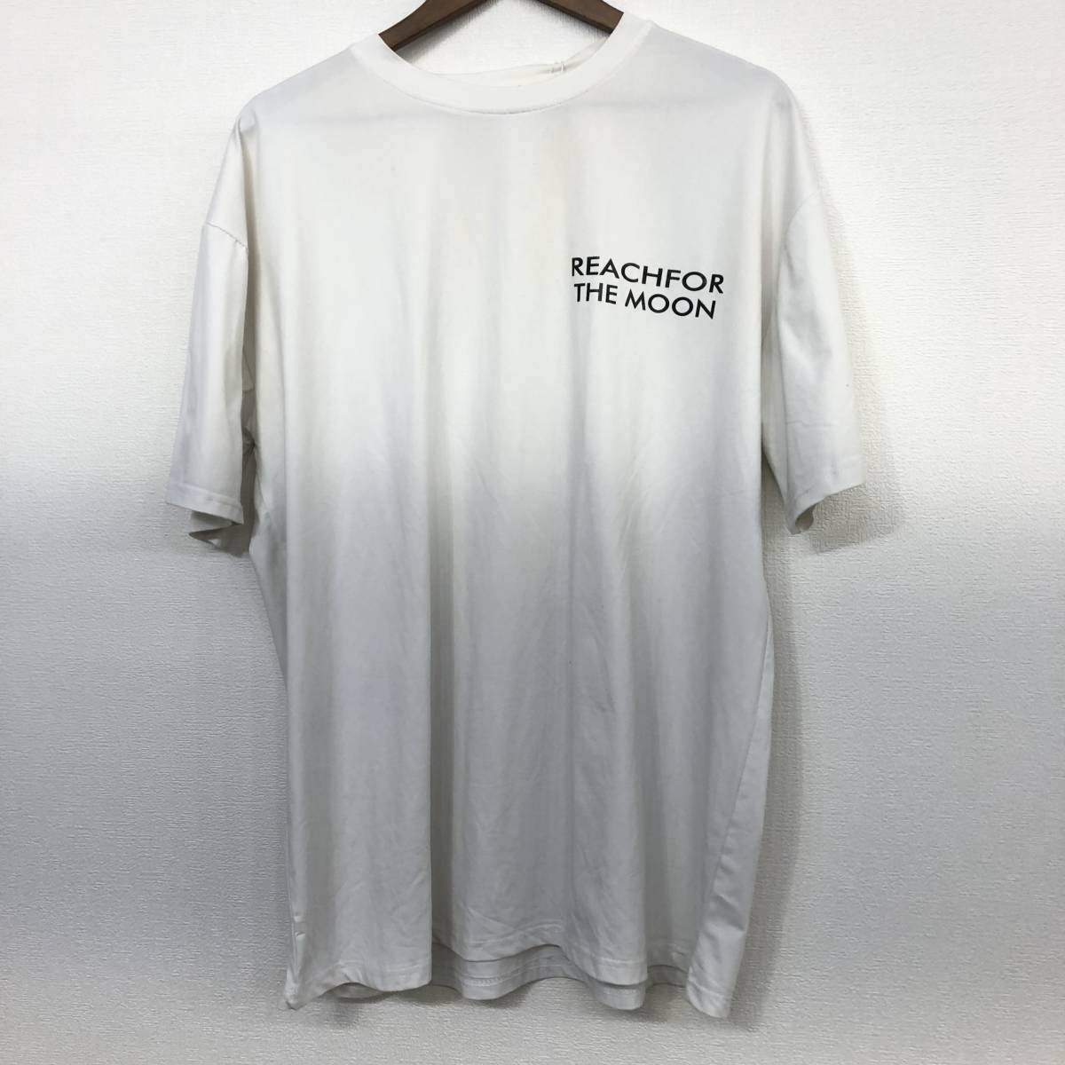 YA299【2003】ロング丈 Tシャツ 3サイズ(L相当？) [平置き 身丈約75cm 身巾約59cm] レディース トップス【220203000064】_画像1