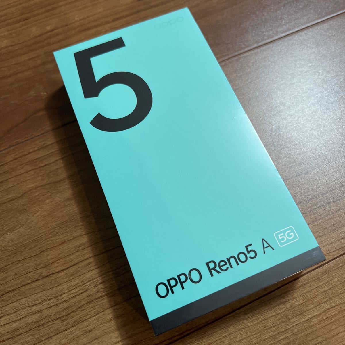 新品未開封 OPPO Reno5 A (esim) ワイモバイル版 SIMフリー アイスブルー　(一括購入済み)_画像1