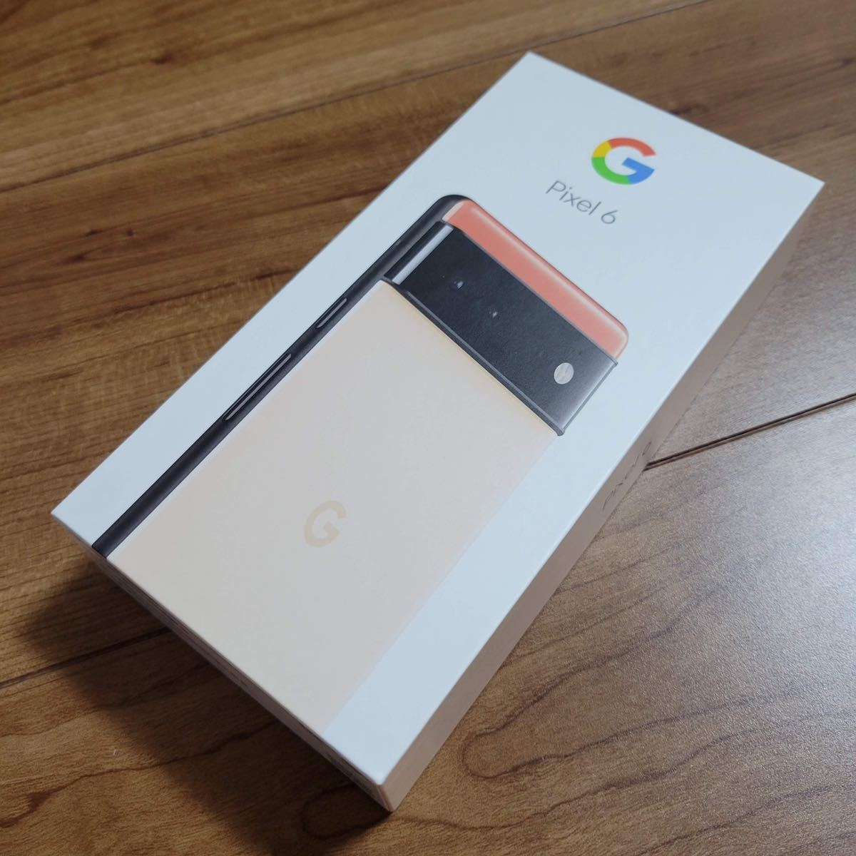 新品未使用Google Pixel 6 128GB Kinda Coral auで一括購入 残債なし