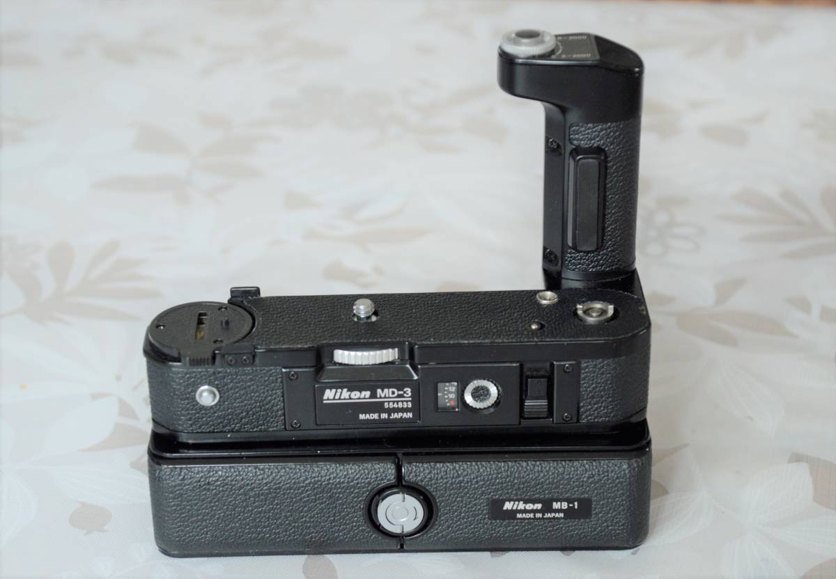 ニコンF2・モータードライブMD3,MB1 美品 bprsubang.com