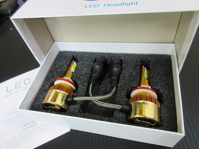 LED フォグ フォグランプ H8 H9 H11 H16 2色 切替 ツインカラー COB バルブ 36W 3800LM 6500k 白 黄 ホワイト イエロー 左右 2個 デイズ F_画像5