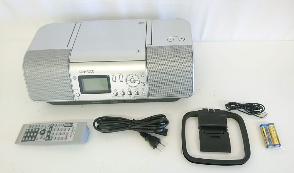 ケンウッド CLX-30 CDプレーヤー パーソナルオーディオシステム CD SD