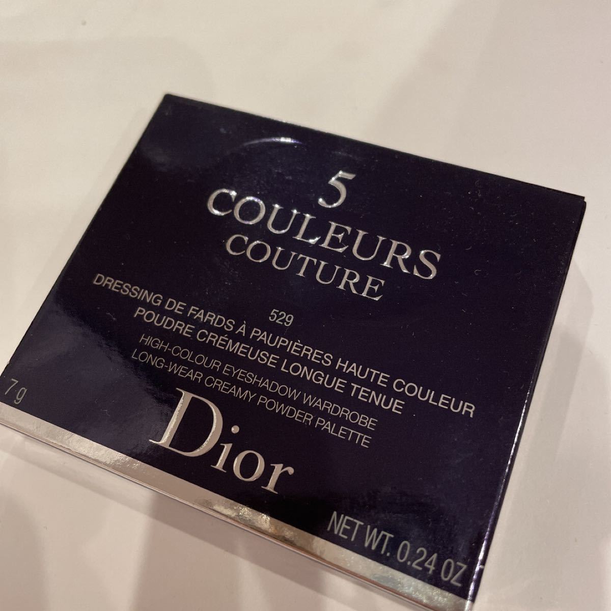 新品　店舗限定　サンククルール ディオール Dior アイシャドウ クリスチャンディオール　529 ワイルドブラウン