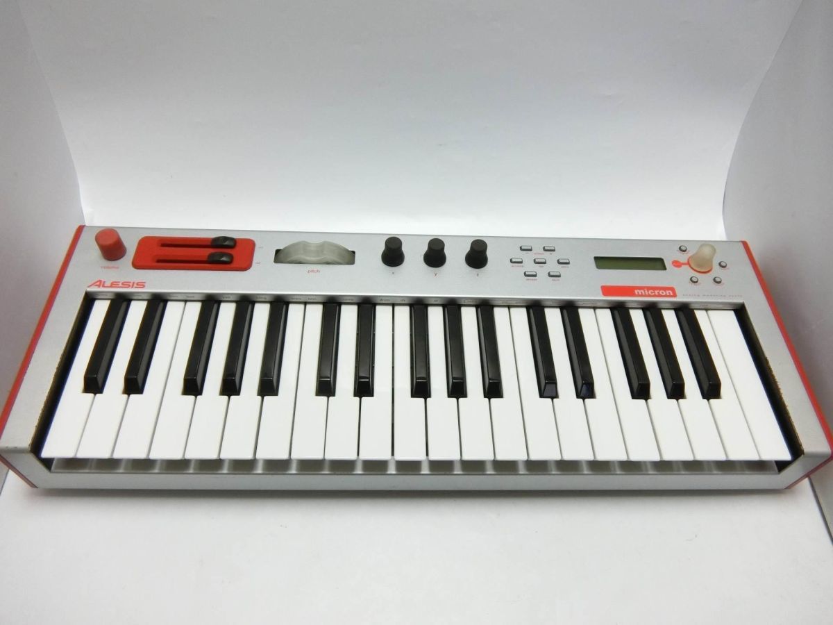 ヤフオク! - ALESIS micron シンセサイザー アレシス マイ...