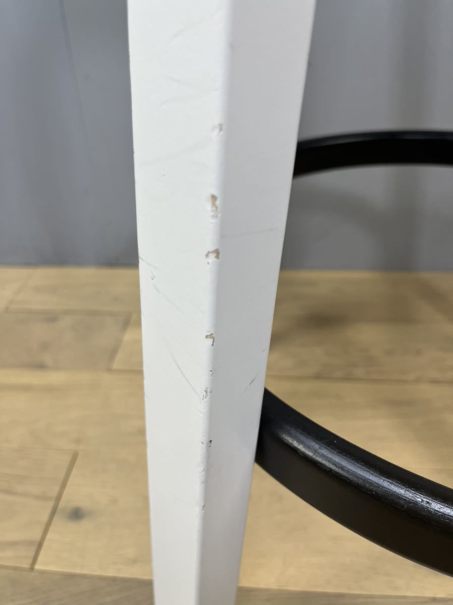 Artek アルテック ハイスツール ブラック×ホワイト ハイチェア ⑤