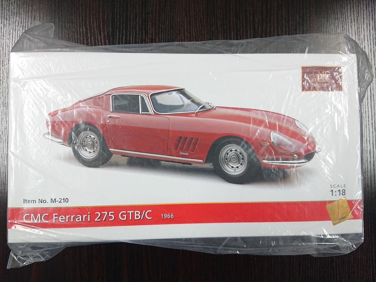 新品未開封 送料無料】CMC 1/18 フェラーリ 275 GTB/C 1966 M-210