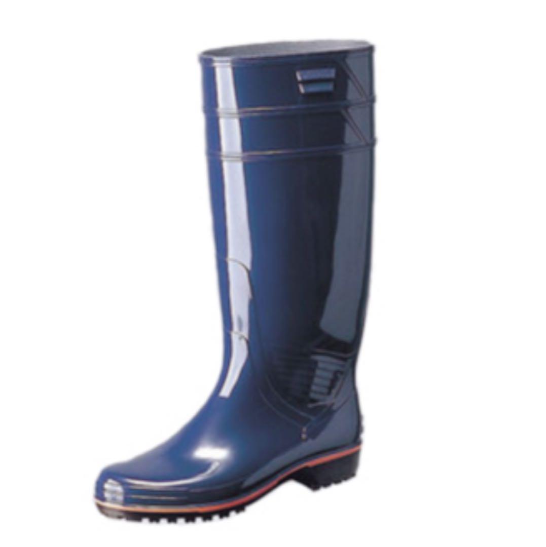  new goods Koshin long oil resistant boots The ktasZ01 blue 25cm zli
