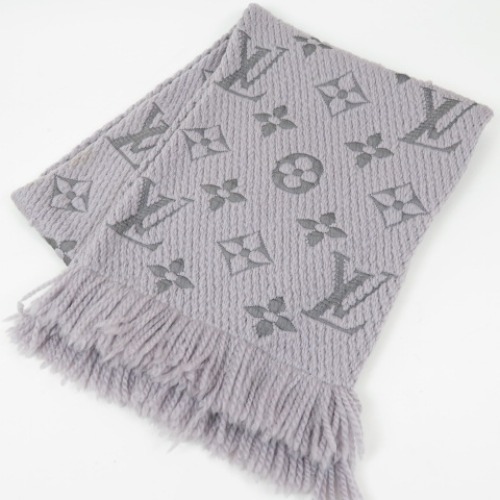 74454LOUIS VUITTON ルイヴィトン 極美品 エシャルプロゴマニア 防寒具
