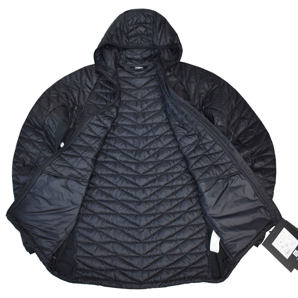 POLEWARDS 中綿 フーディ ジャケット 【ブラック/L】新品! POLEWARDS 中綿 フーディ ジャケット 【ブラック/L】新品!
