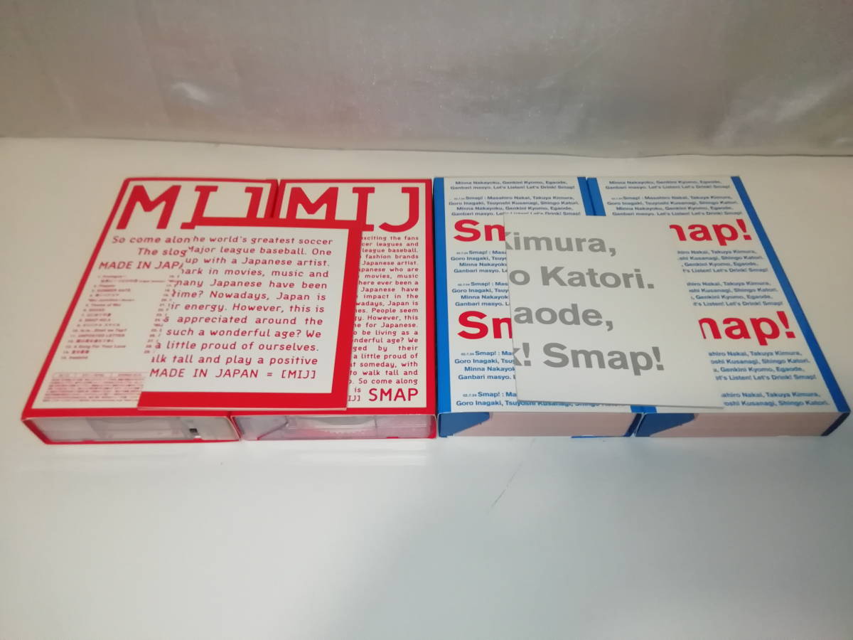 【 подержанный товар 】 SMAP/LiveMIJ 2  книги .../SMAP Smap!Tour!200 VHS  2шт.  комплект  