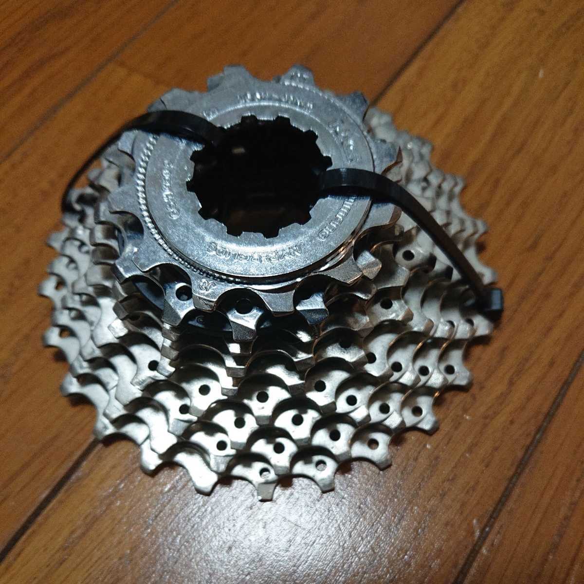 極美品☆SHIMANO CS-HG50-9 12-25T シマノ カセットスプロケット 9速