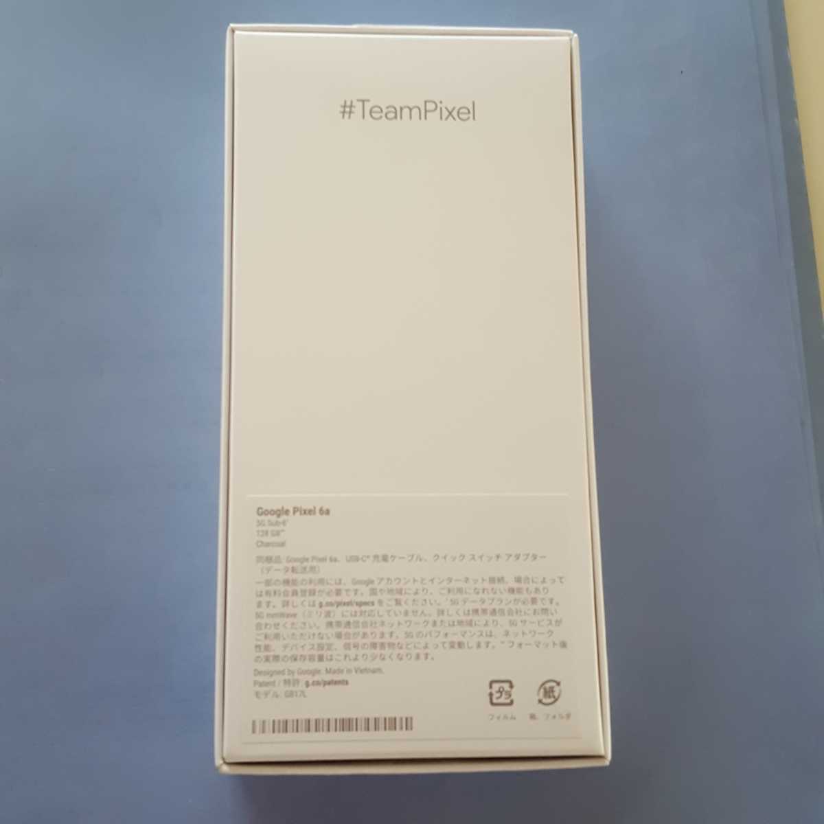 未開封 新品未使用 Google Pixel 6a 128GB simフリー Sage 緑 グリーン