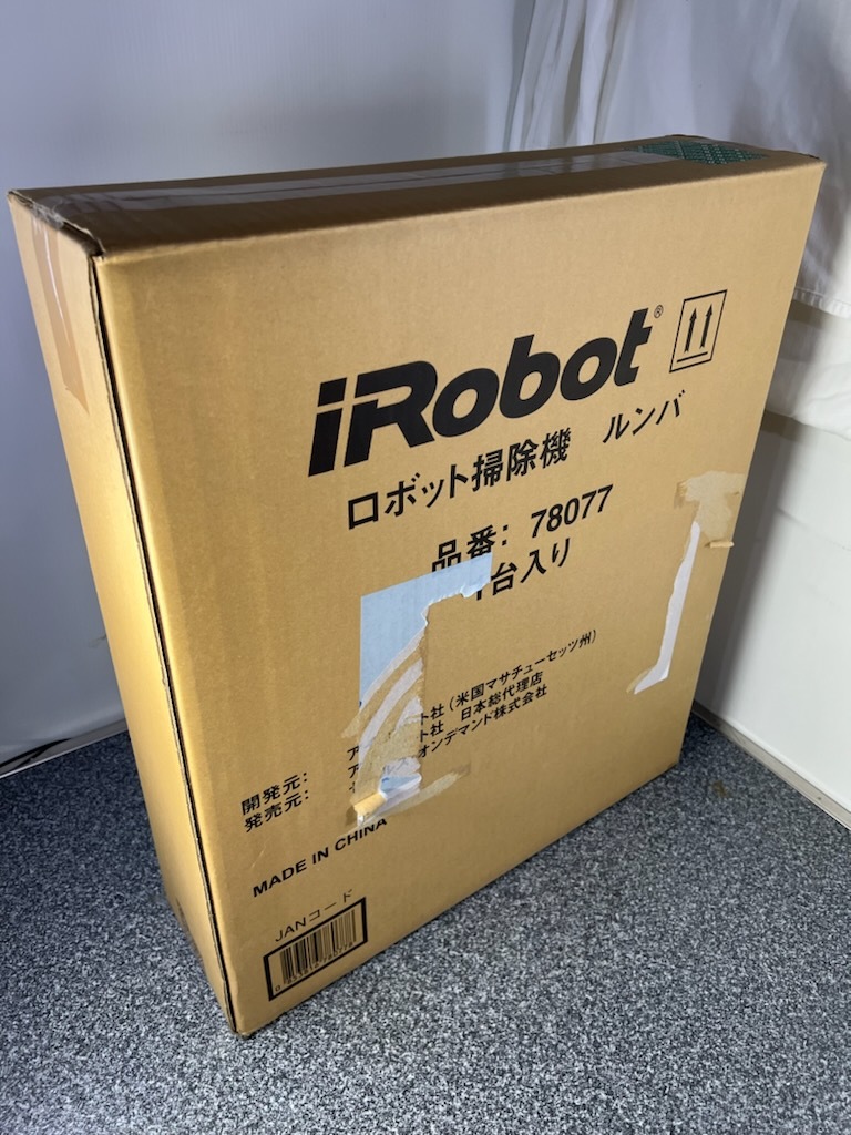 ルンバ iRobot ロボット掃除機 78077 未開封 新品 - minimilks.com