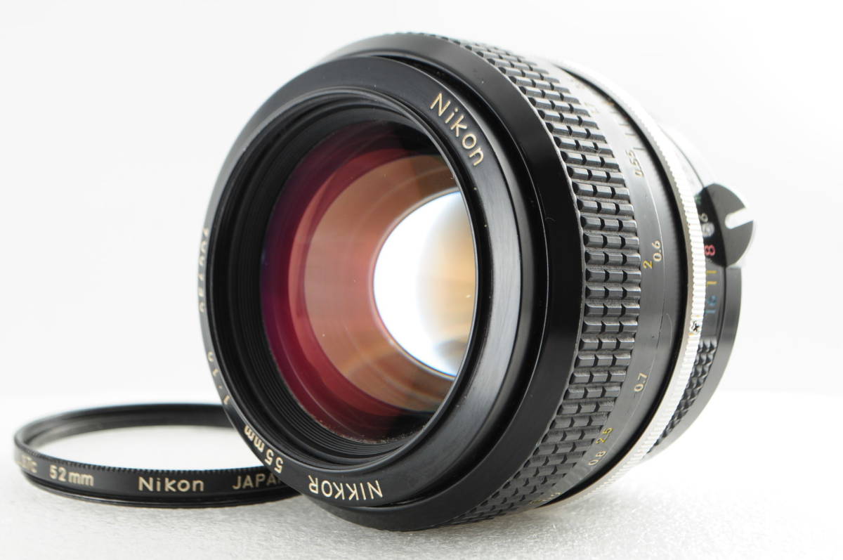 ★完動美品★ NIKON ニコン NIKKOR 55mm F1.2 非AI #356306_画像1