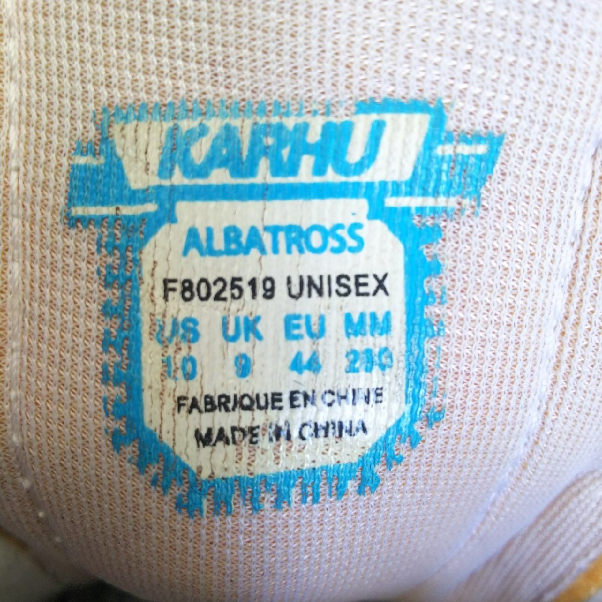 (^w^)b カルフ アルバトロス シューズ 靴 スニーカー ローカット ブラック KARHU F802519 シンプル ランニング スポーツ メンズ US 10_画像9